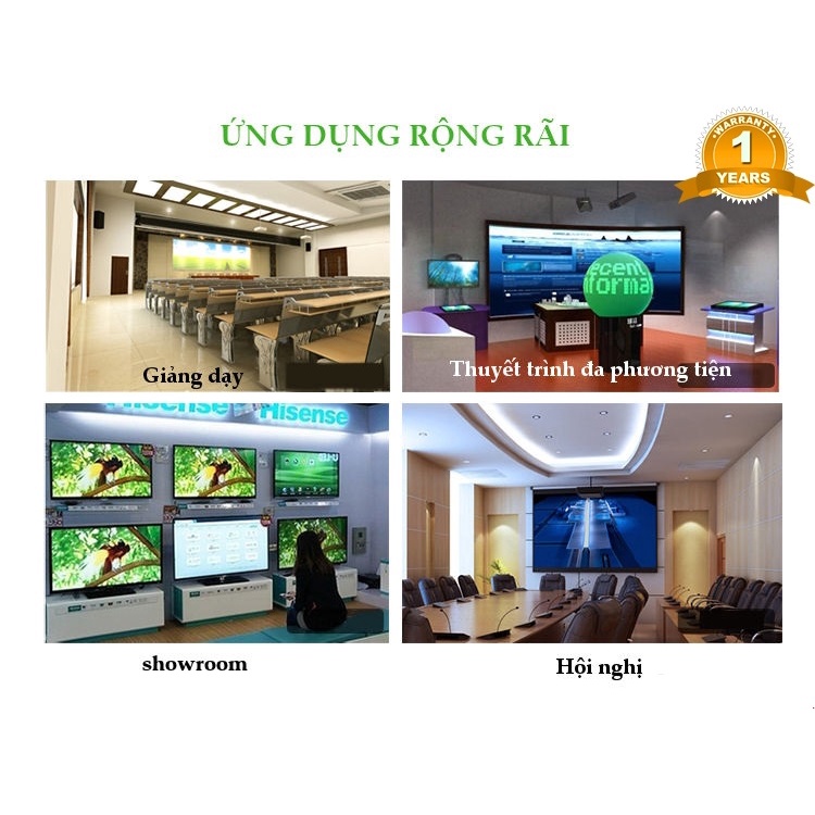 Bộ Chia HDMI 1 ra 8 Cổng Cao Cấp Ugreen 40203 - Hàng chính hãng