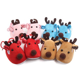 Giày cotton giữ ấm mùa đông kiểu dáng dễ thương dành cho các bé