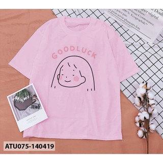 ÁO THUN CÁ TÍNH CÔ GÁI GOOD LUCK [SẢN PHẨM ĐỘC QUYỂN CỦA ÁO THUN UNISEX - KPOP]
