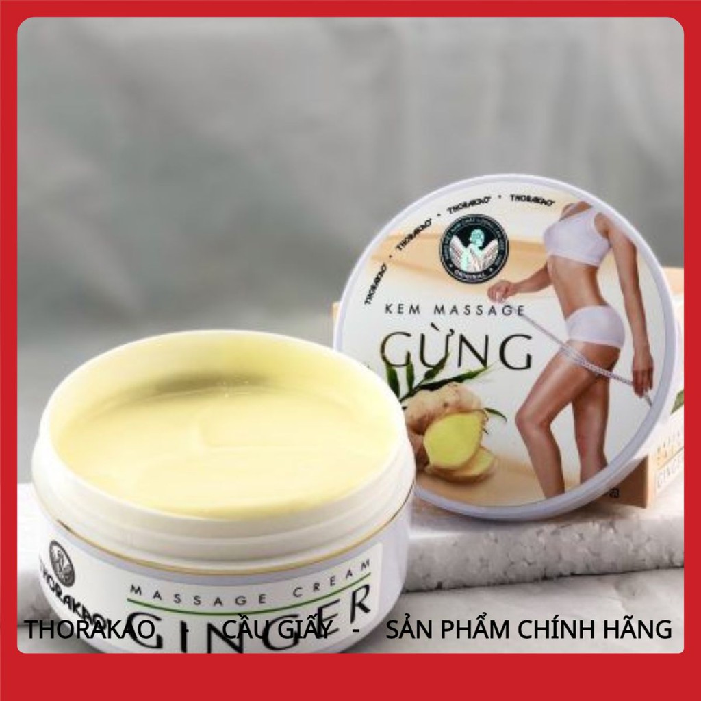 Kem Massage Gừng Thorakao 200g