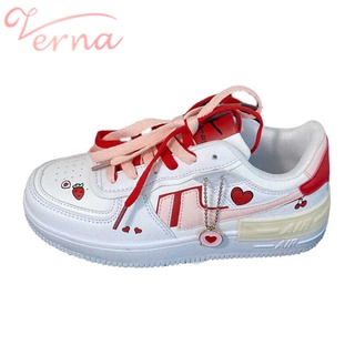 Giày thể thao Verna đế dày kiểu dáng thời trang phong cách Hàn Quốc 2021 cho nữ