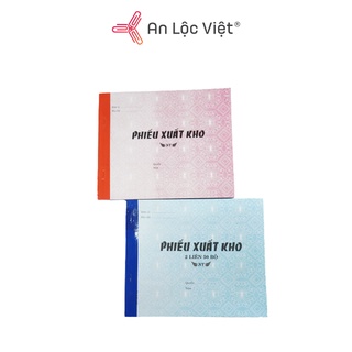 Phiếu xuất kho khổ A5 (2 liên/100 tờ - 3 liên/150 tờ)