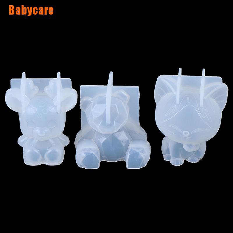 Khuôn Silicone Làm Bánh Hình Gấu Đáng Yêu