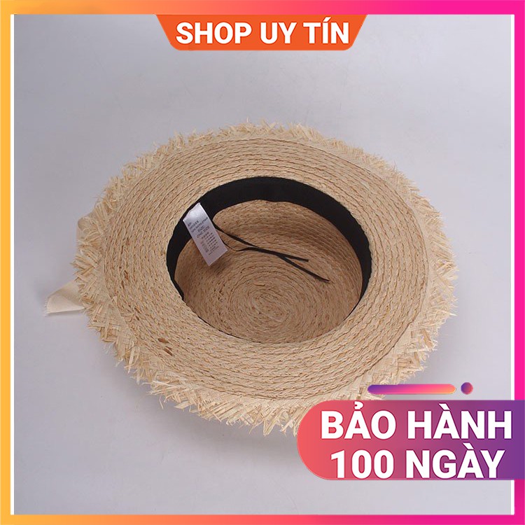 Mũ Đi Biển - Nón Cói Rộng Vành Vintage Cao Cấp Nữ Đẹp