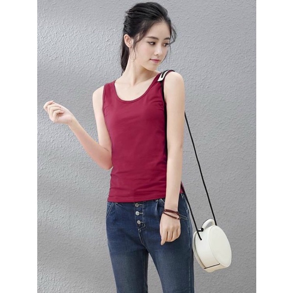 Áo ba lỗ nữ thun lạnh mặc siêu mát