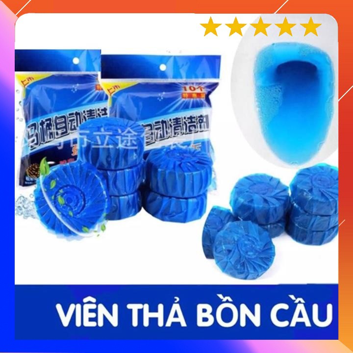 [GIÁ SỈ] Viên Tẩy Bồn Cầu Công Nghệ Mới Hàn Quốc, SẠCH BỒN mát CÁI MÔNG