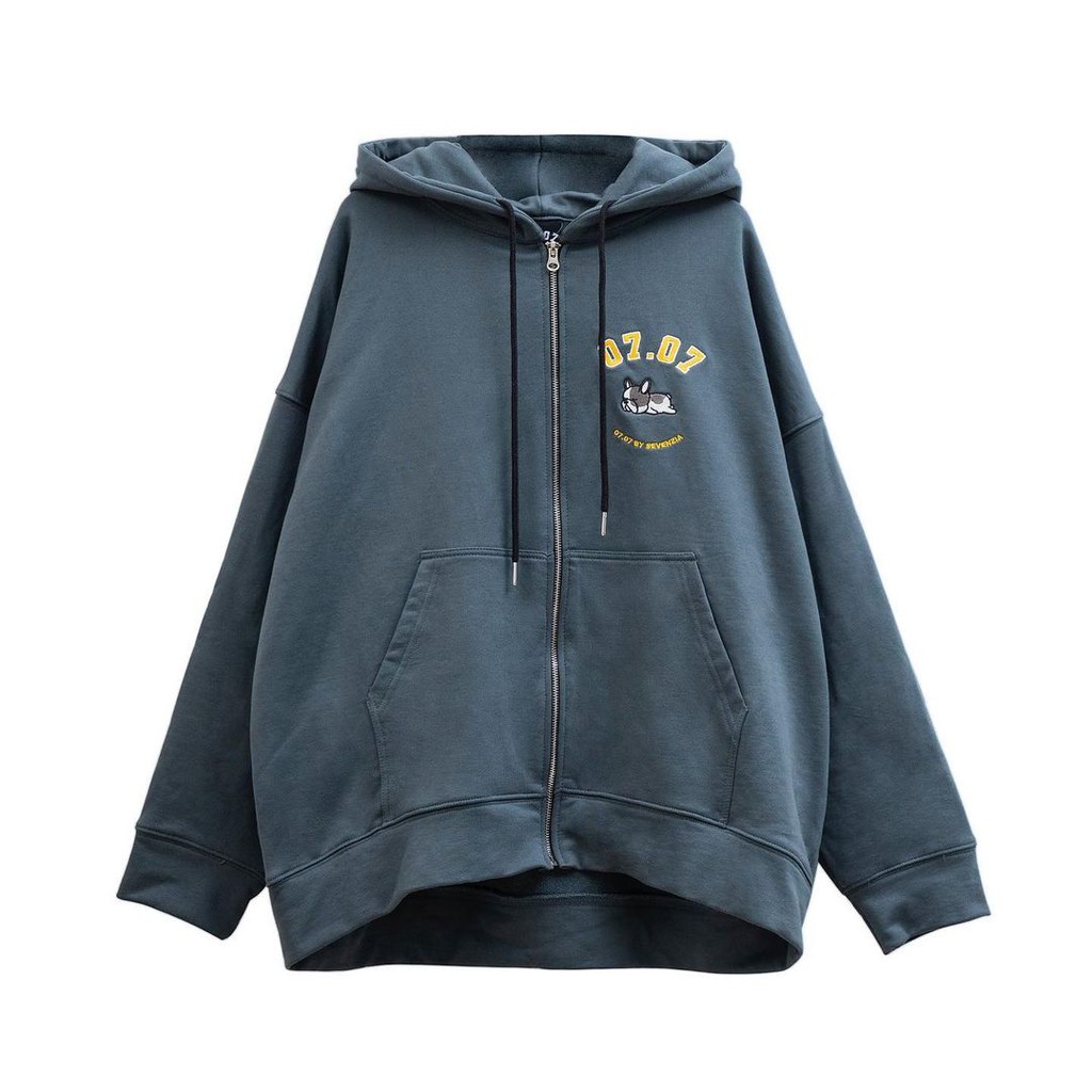 Áo Khoác Nỉ In Hình Cún 07.07 Nhiều Màu Nam Nữ Form Rộng Siêu cute | BigBuy360 - bigbuy360.vn