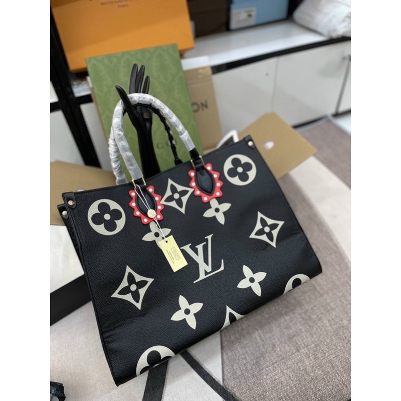 TÚI ONTHEGO DA BÒ NGUYÊN MIẾNG SIZE 42CM