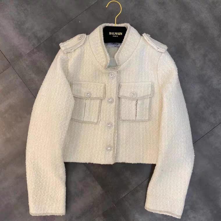 (Order) ÁO KHOÁC DÁNG LỬNG SIZE M, LÓT BÔNG, ĐÍNH ĐÁ