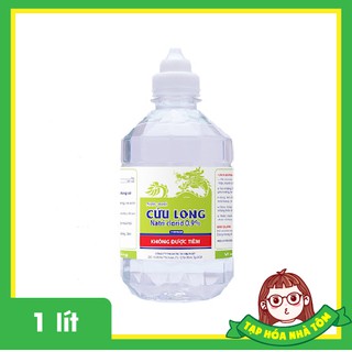 Nước muối sinh lý Cửu Long chai 1 lít