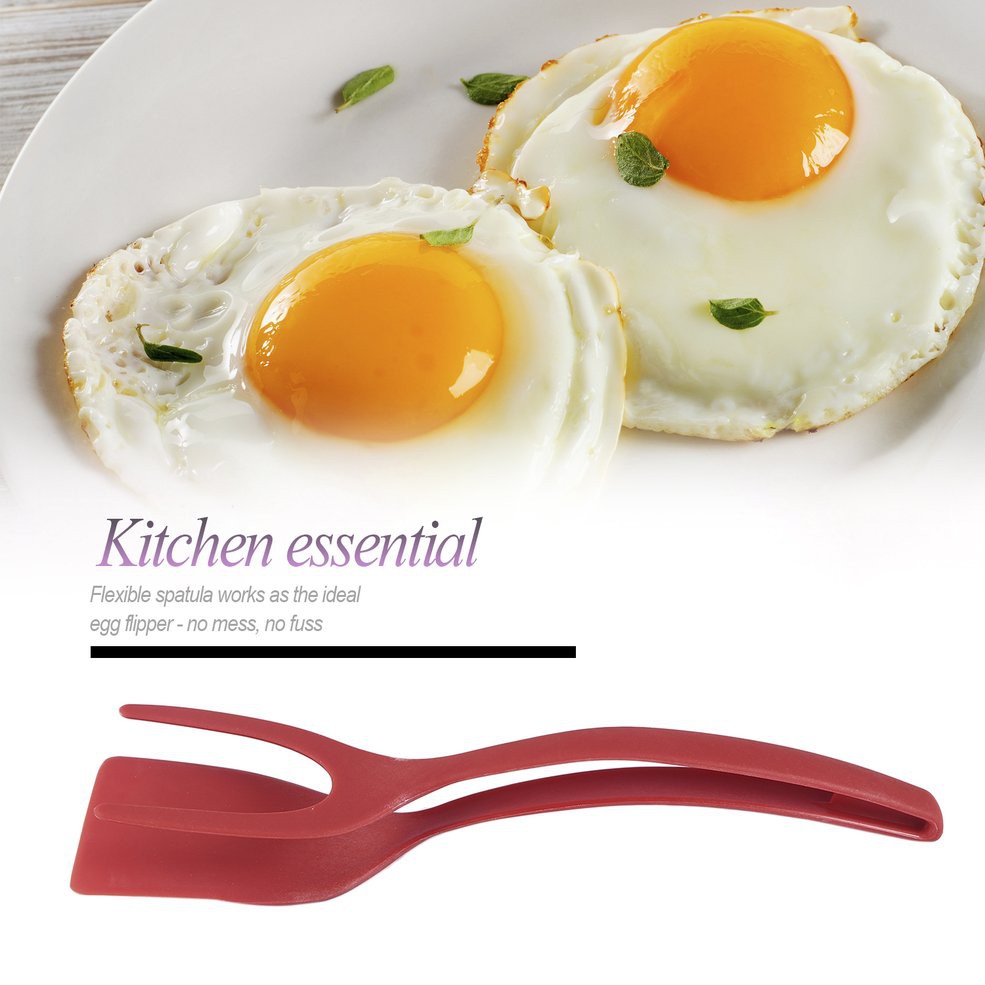 Omelet Spatula Spatula Silicone Chống Dính Chiên Trứng