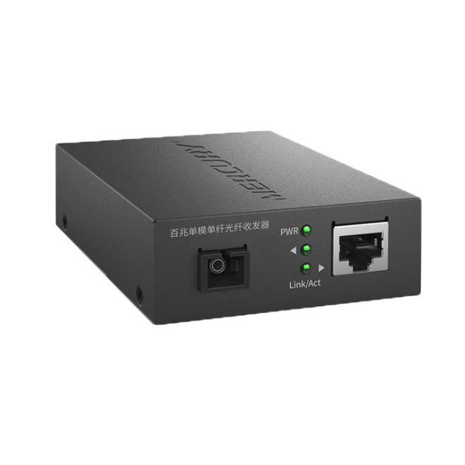 Bộ chuyển đổi quang điện, converter quang 10/100/1000Mb 1 sợi và 2 sợi Mercury, Netlink - Bảo hành 12 tháng