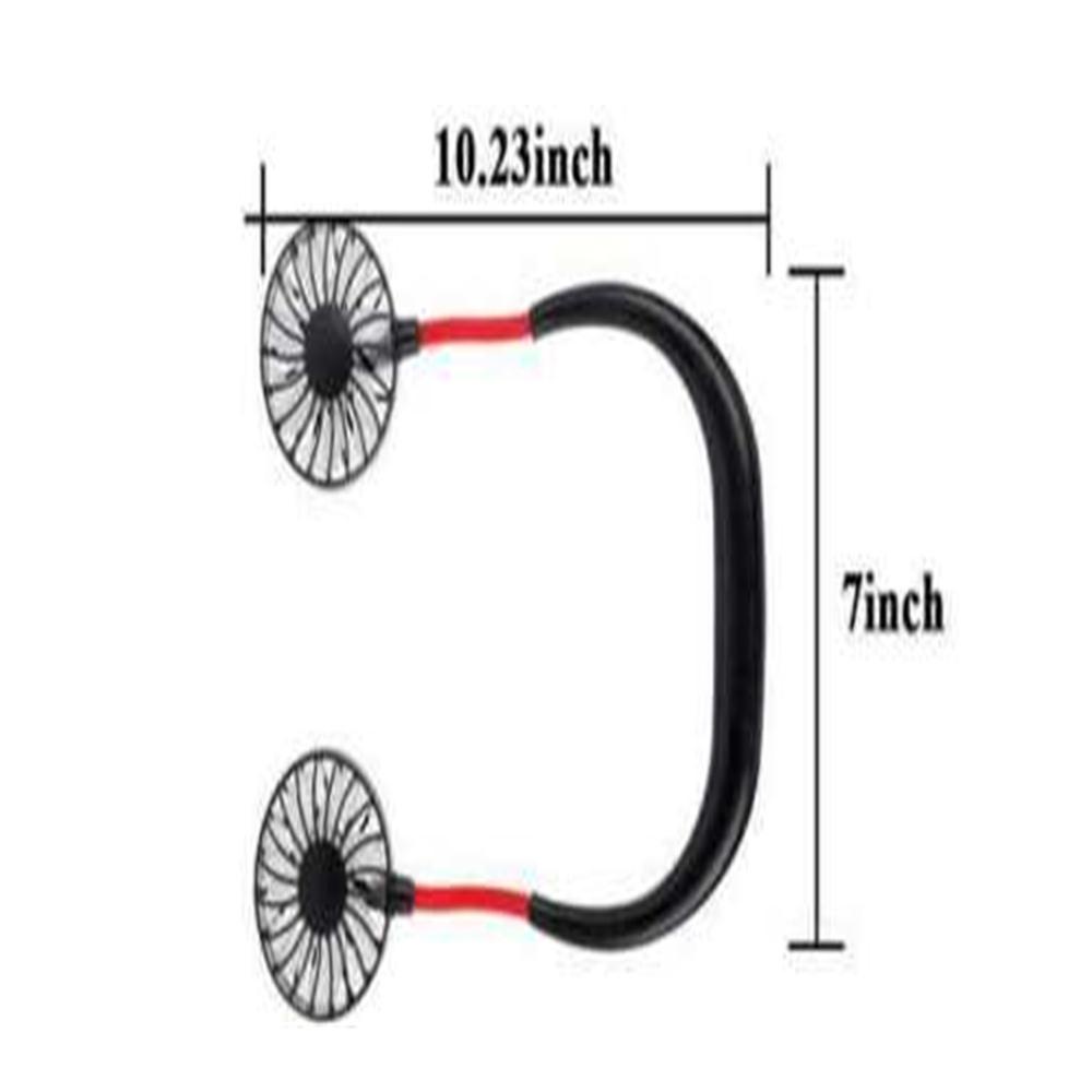 ESPO Quạt Mini USB Đeo Cổ 3 Tốc Độ Có Thể Điều Chỉnh Tiện Dụng