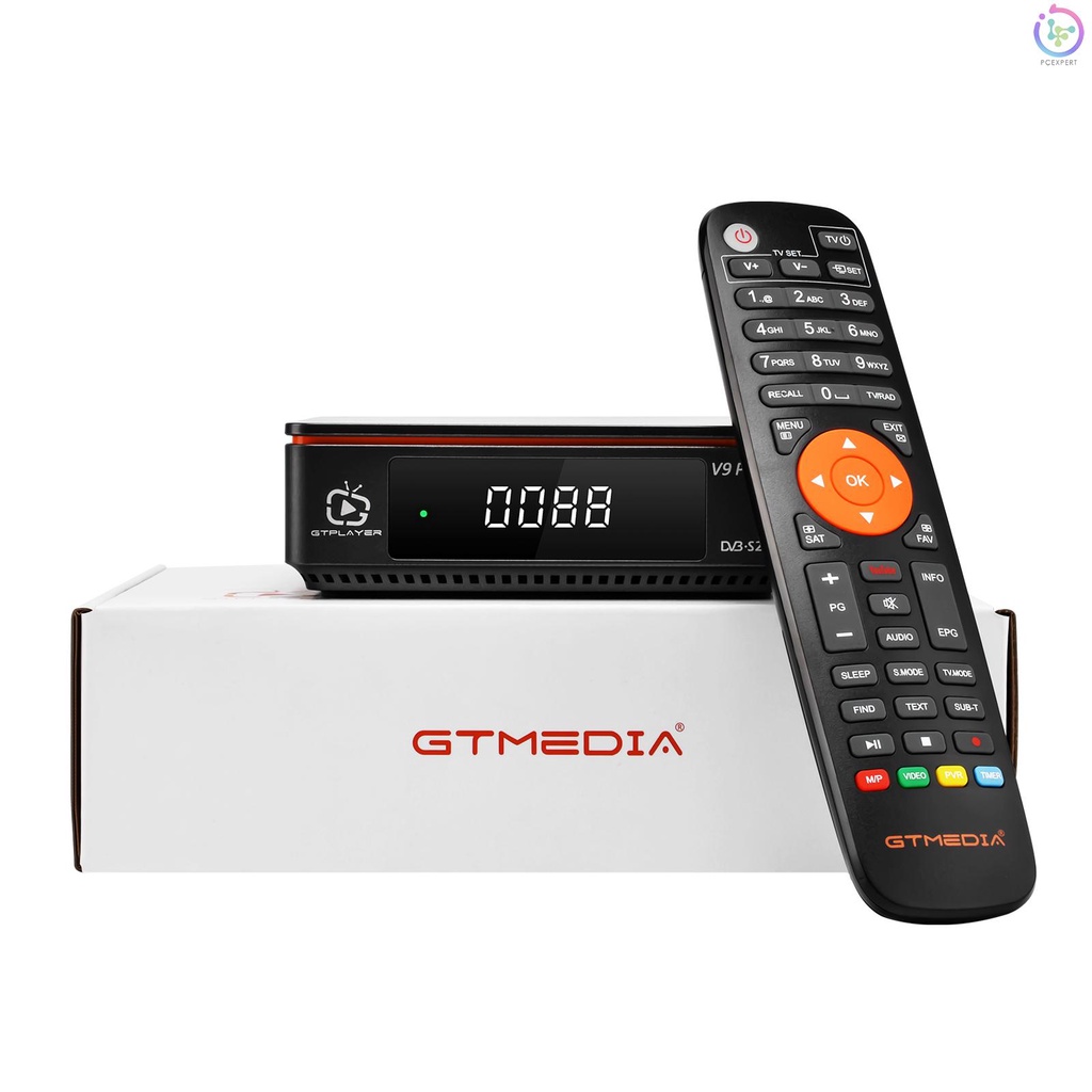 Đầu nhận thiết bị truyền hình kỹ thuật số GTMedia V9 Prime HD với thẻ WiFi DVB-S/S2/S2X H.265