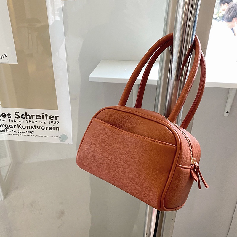 Túi Xách Màu Trơn Dễ Phối Đồ Đơn Giản Thời Trang Phong Cách Hàn Quốc