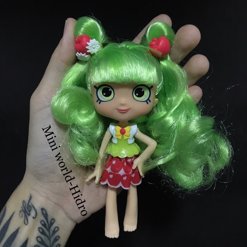 Búp bê mini tí hon độc bratz monster American girld Barbie thú cưng búp bê tóc len siêu dài thân bông Combo