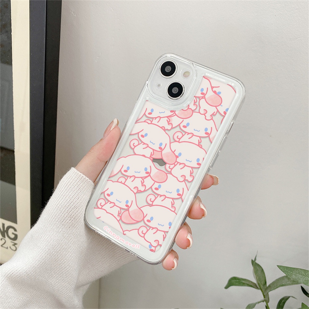 Ốp Điện Thoại Trong Suốt In Hình Cinnamoroll / Không Gian Cho iPhone 13 12 11 X XS Pro Max XR 7 8 Plus