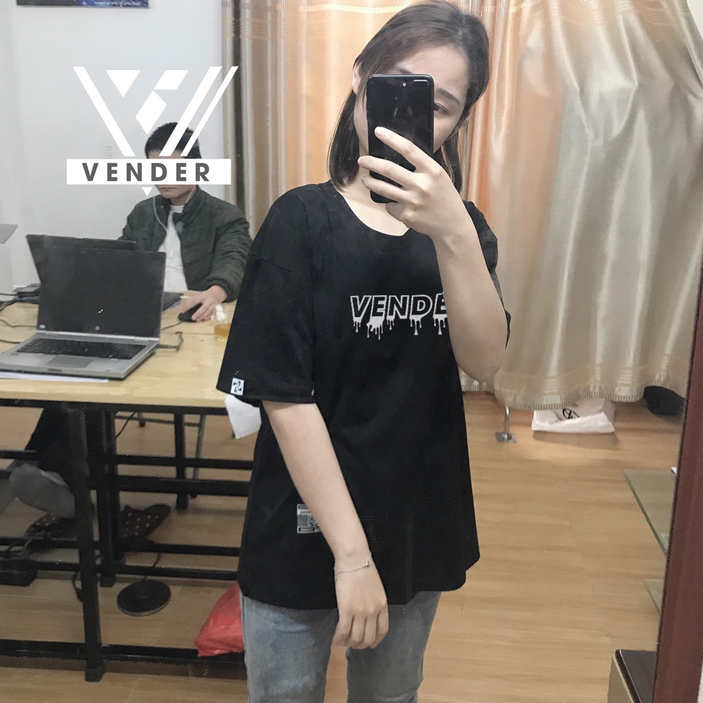 Áo Thun Tay Lỡ Sweater Basic Vender Ss1 - Vải Cotton 100% ( V4 )