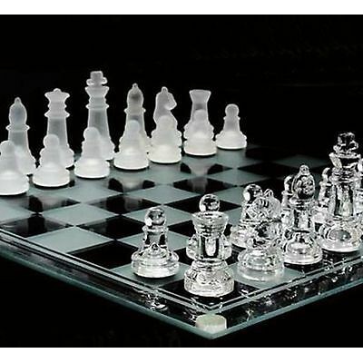 Cờ vua thủy tinh Glass Chess bản đẹp 35cm x 35cm