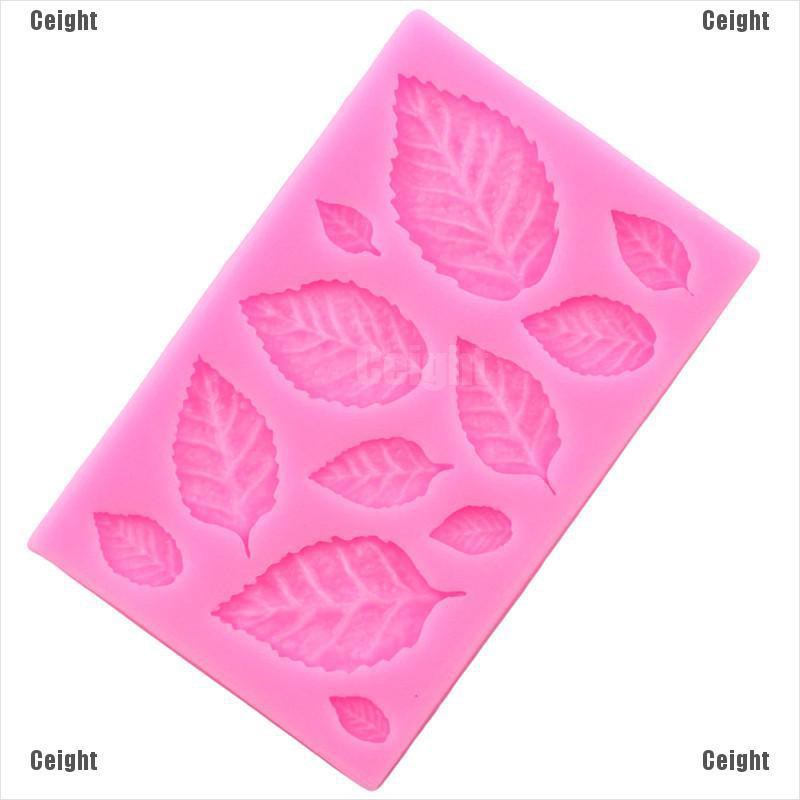 Khuôn Silicone Làm Bánh Hình Chiếc Lá Xinh Xắn