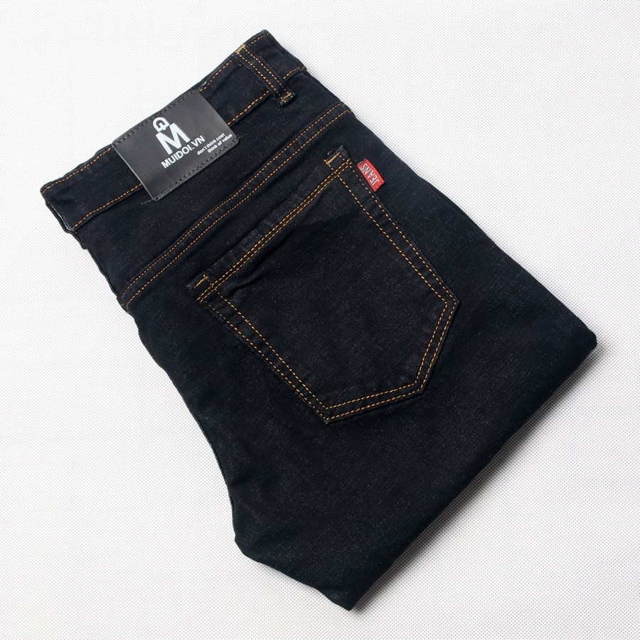 Quần jean nam đen co giãn [FREESHIP] D165 shop Địch Địch chuyên quần bò nam | BigBuy360 - bigbuy360.vn