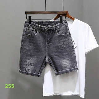 Quần short jean nam đen xám rách, quần jean nam ngắn chất bò cao cấp SJ255 - Maxpingvn