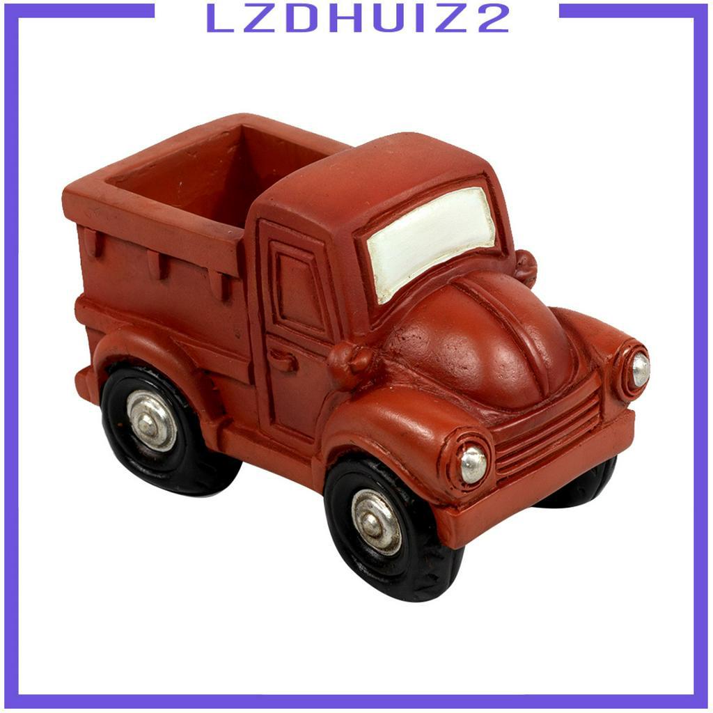 Chậu Trồng Cây Mọng Nước Hình Xe Hơi Sáng Tạo Bằng Nhựa Resin