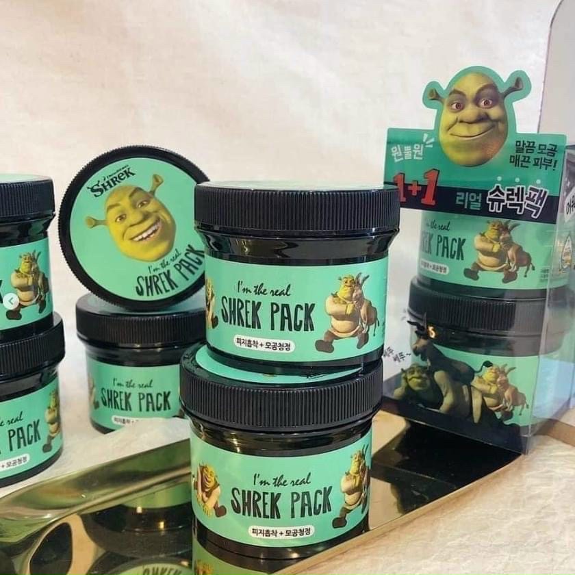 Mặt Nạ Đất Sét Bạc Hà Dreamworks Shrek I'm The Real Shrek Pack 110ml