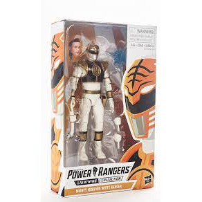 Mô hình nhân vật Hasbro ⚡ Power Rangers Lightning Collection ⚡ 6- inches Mighty Morphin White Ranger