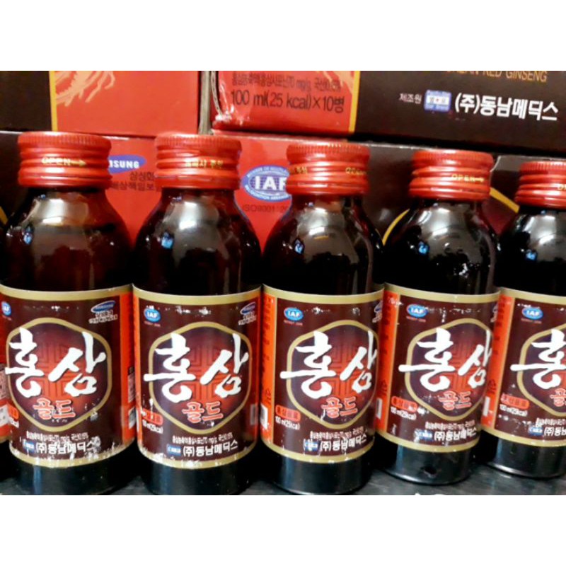 Nước Sâm Hàn Quốc [Hộp 10 chai x100ml]