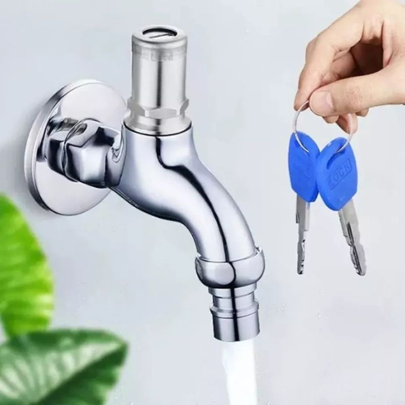 Vòi nước lắp đặt ngoài trời bằng inox 304 có chống trộm nước