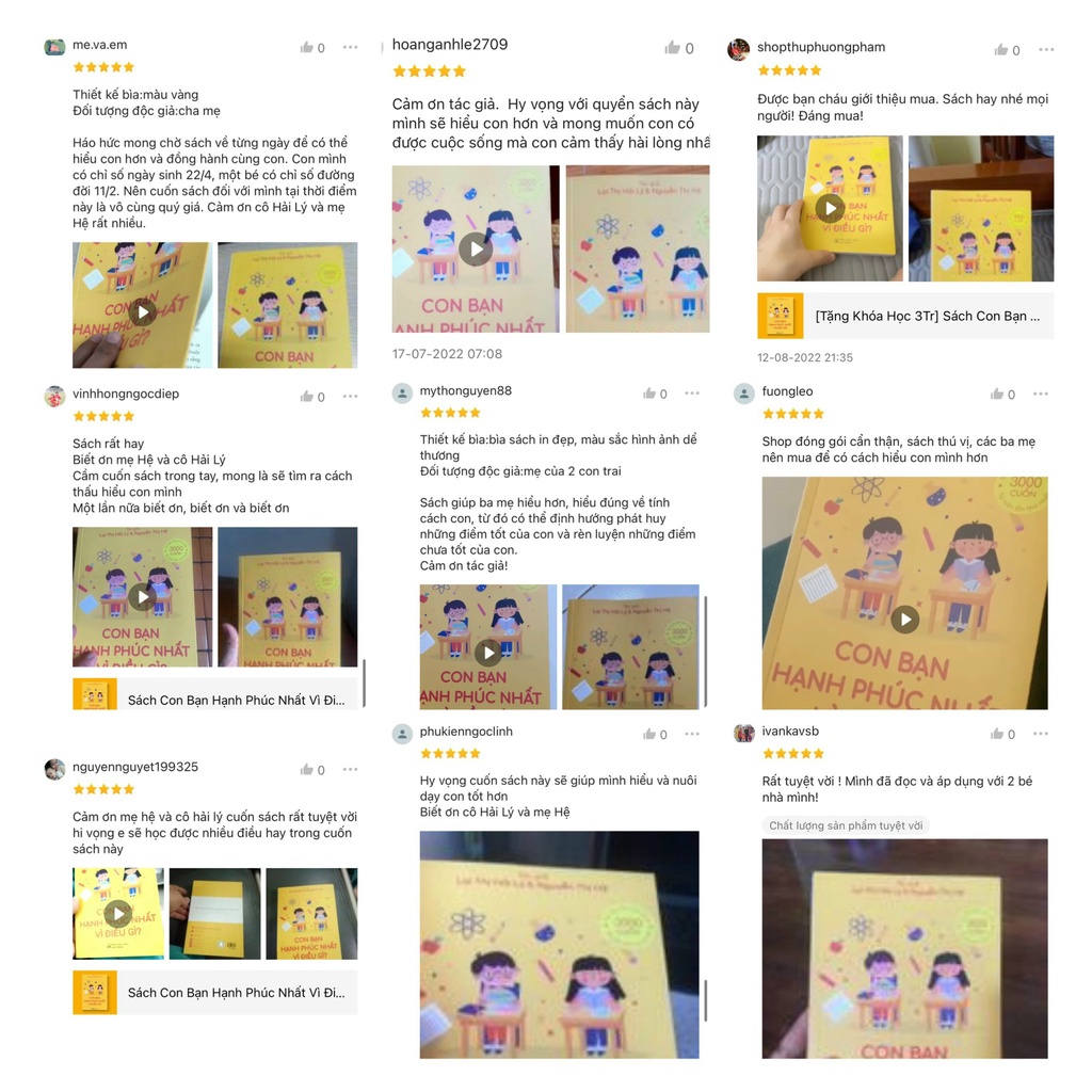 Sách - Con Bạn Hạnh Phúc Nhất Vì Điều Gì?