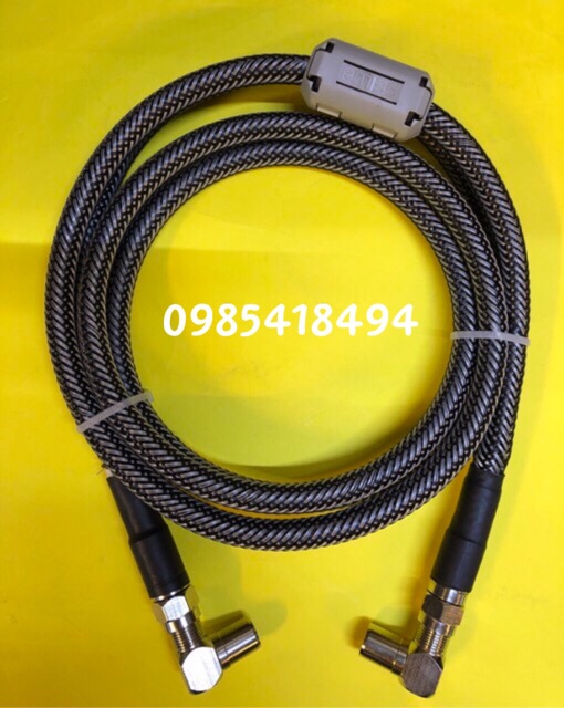 Cáp angten /av/ video 2 đầu bẻ góc     dài 1 met va 1,5 mét và 2m