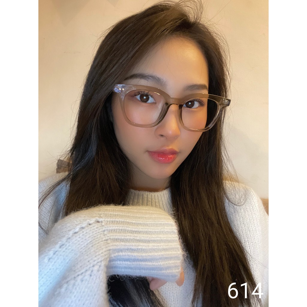 Gọng kính cận nam nữ nhựa dẻo Lilyeyewear, kiểu dáng phù hợp với nhiều khuôn mặt - 614