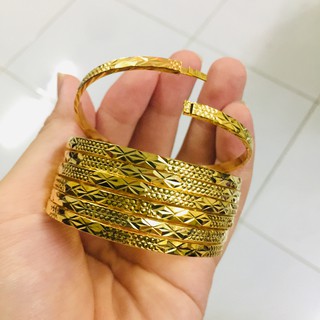 Bộ 7 vòng ximen khóa gài như vàng thật cao cấp