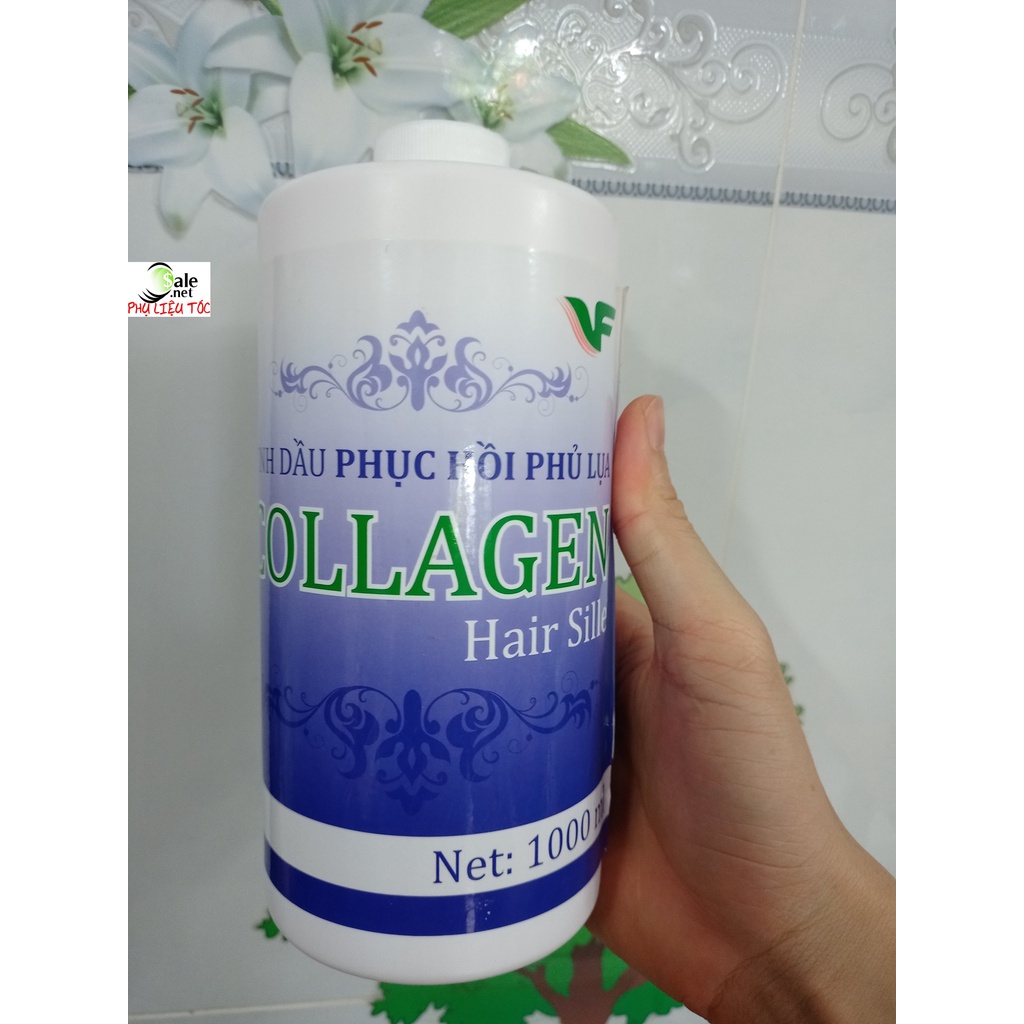 1000ml Tinh dầu phục hồi phủ lụa collagen hair sille