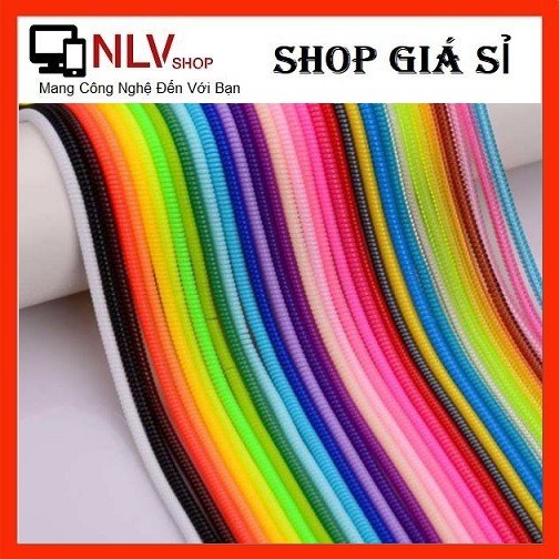 Combo 5 Dây Quấn Cáp Điện Thoại Đủ Màu - Giao Màu Ngẫu Nhiên