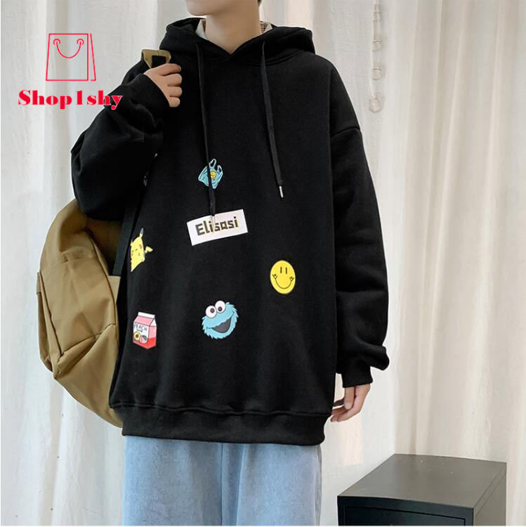 Áo Hoodies Có Nón Dài Tay Thời Trang Nam