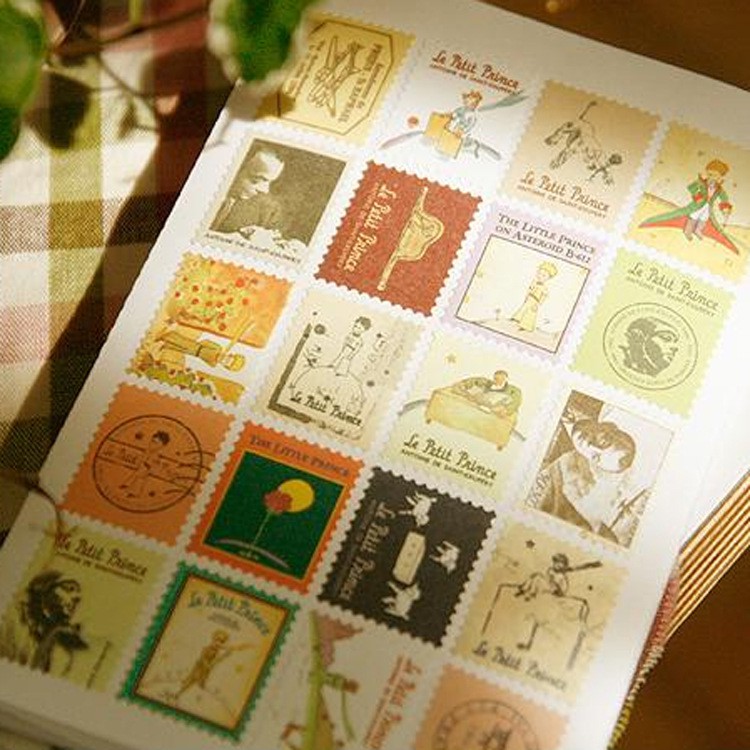 Set 4 Tấm Hình Dán Tem Sticker