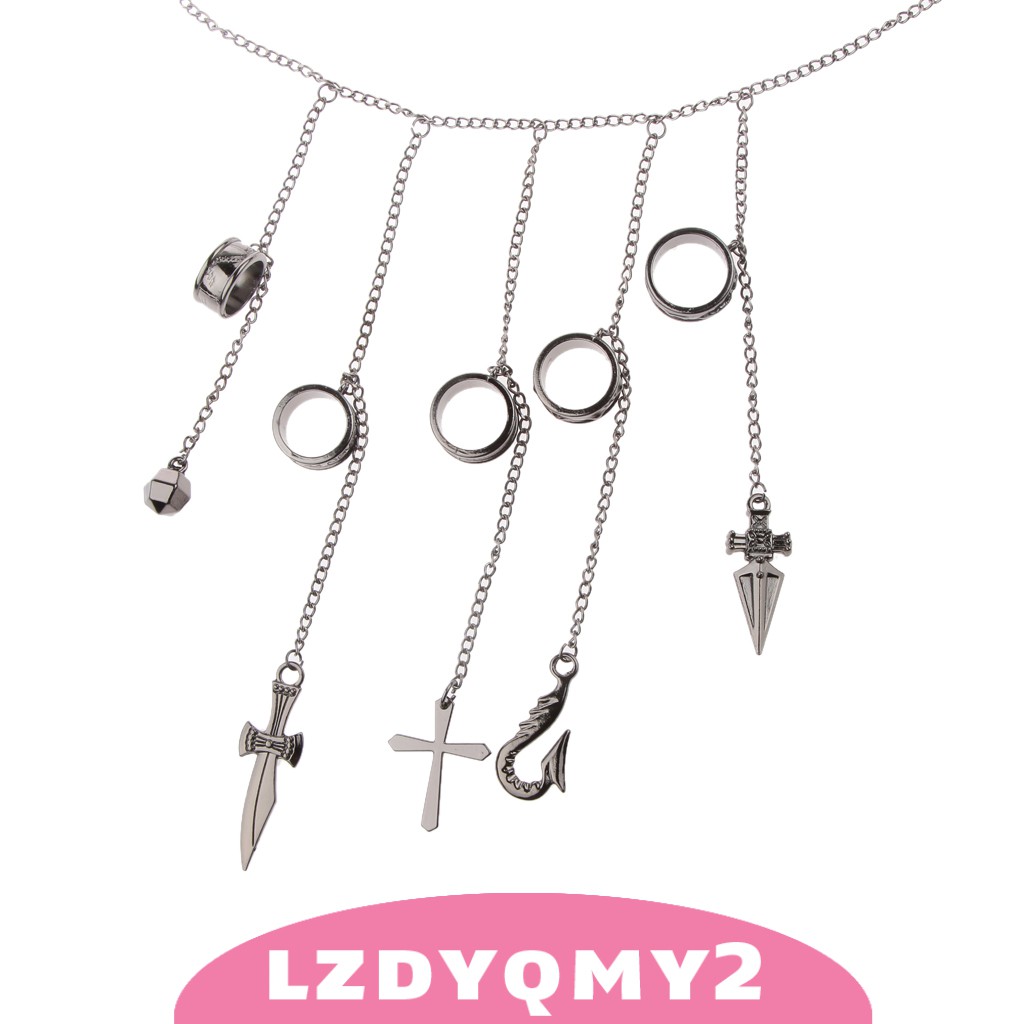 Vòng tay phối 5 nhẫn của Kurapika trong Hunter x Hunter để hóa trang