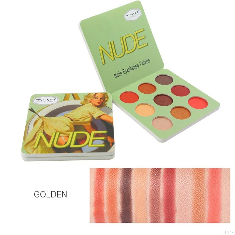 [Hàng mới về] Bảng phấn mắt 9 màu nhũ + lì lâu trôi chống nước dễ sử dụng | BigBuy360 - bigbuy360.vn