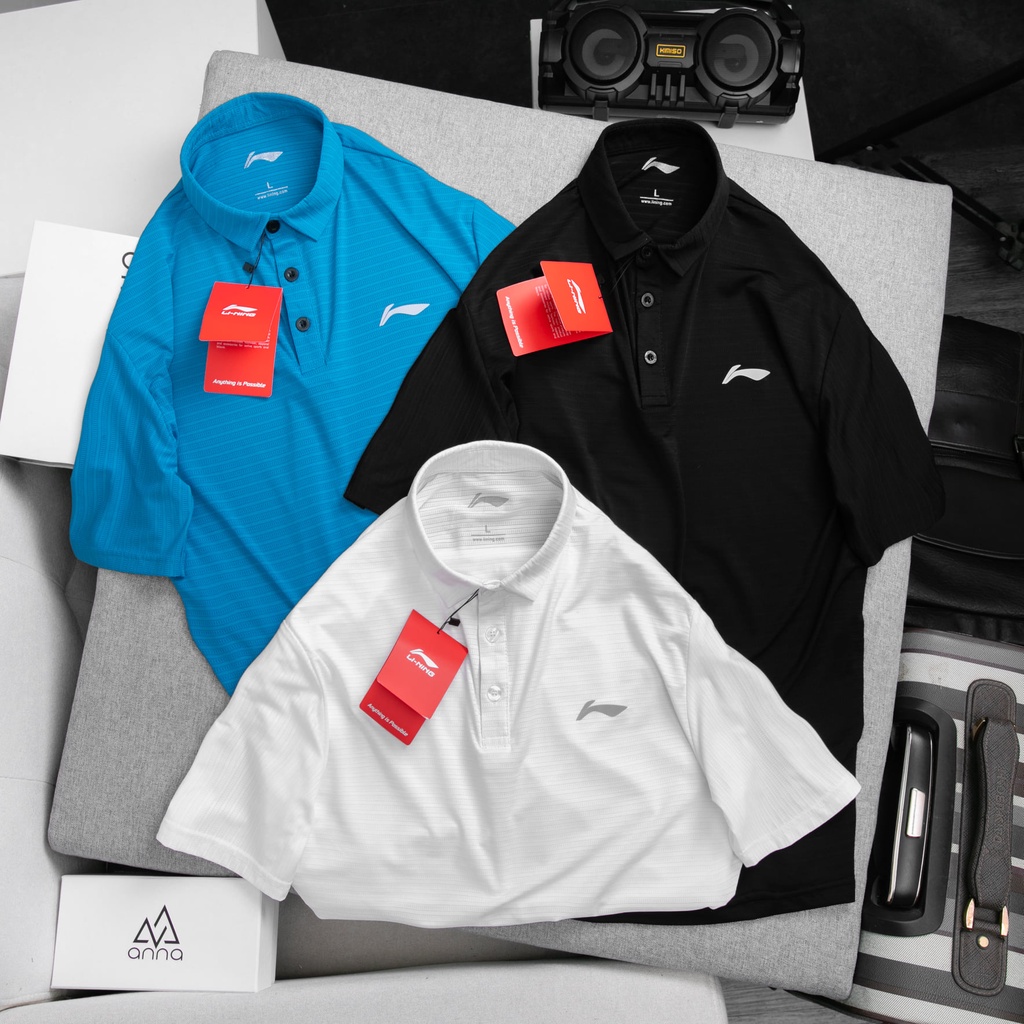 Áo thun cộc tay nam lining chính hãng hàng cao cấp sang trọng lịch lãm