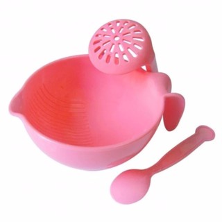 Bát nghiền thức ăn kèm muỗng ami - made in thailand am55602
