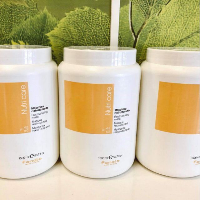 KEM Ủ TÓC FANOLA NUTRICARE ITALY 1500ML