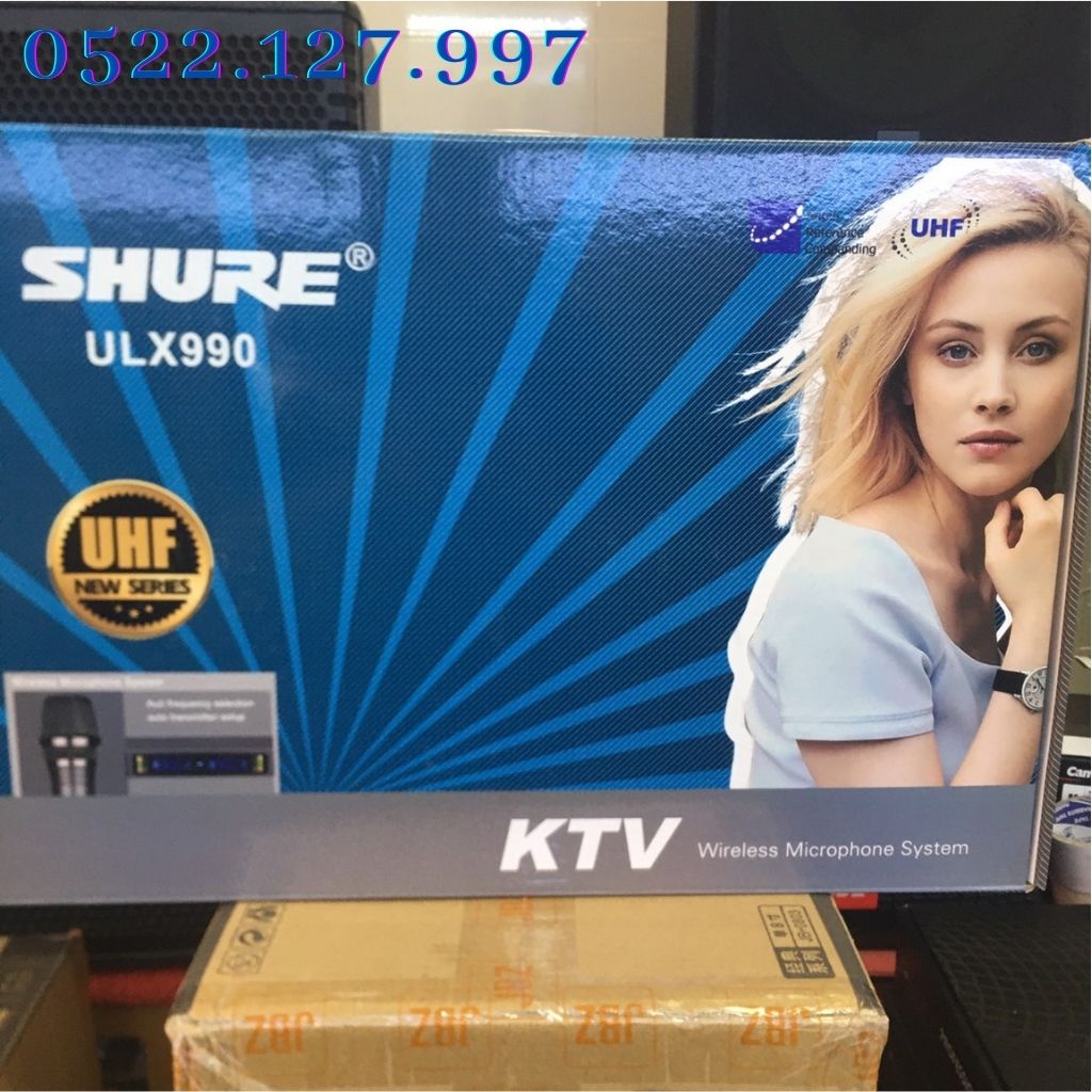 Micro karaoke không dây SHURE ULX 990 - Chính hãng
