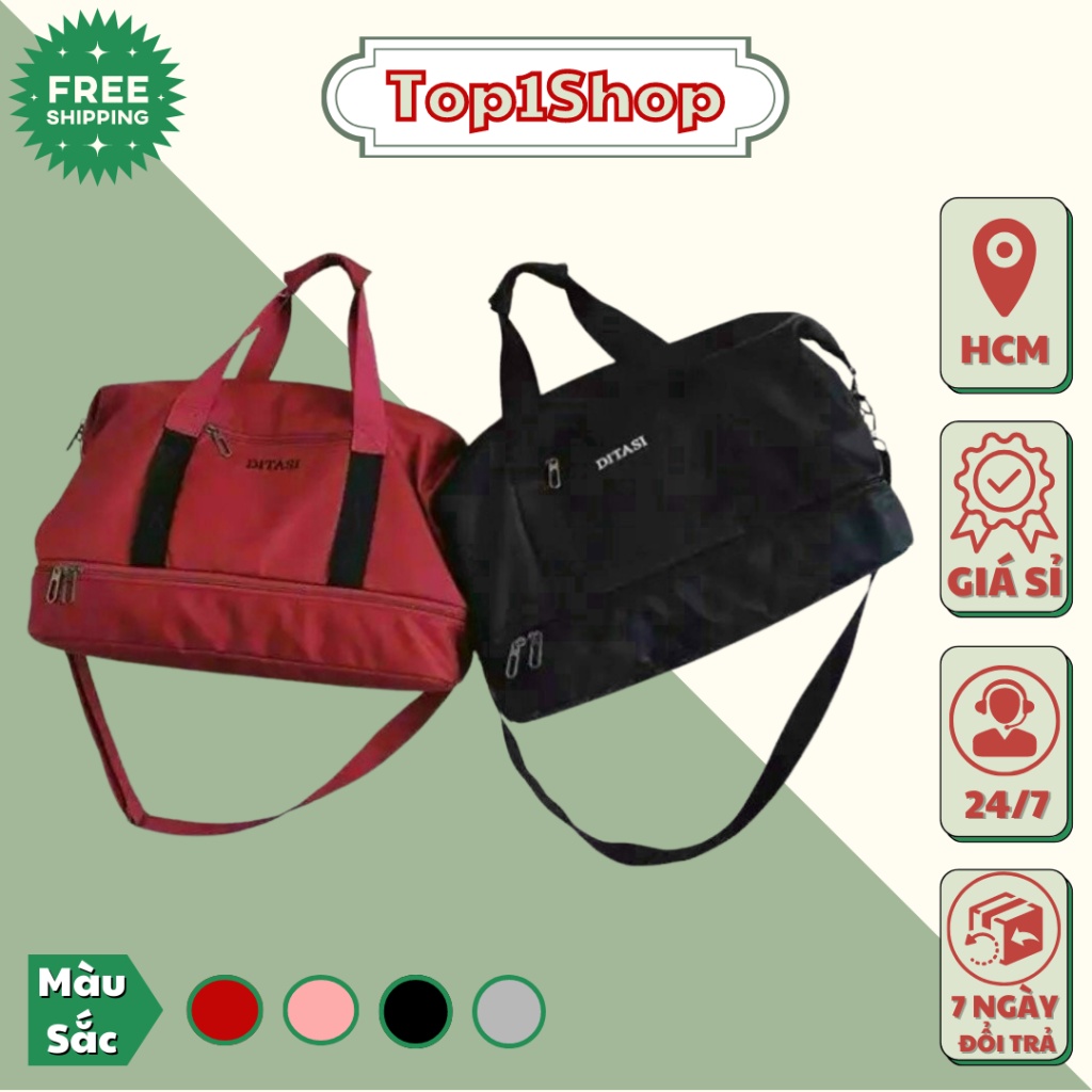 Túi Xách Thể Thao Năng Động, Túi Xách Hành Lý Cỡ Lớn TASI Kích thước 60 x 37cm Chất liệu vải cao cấp