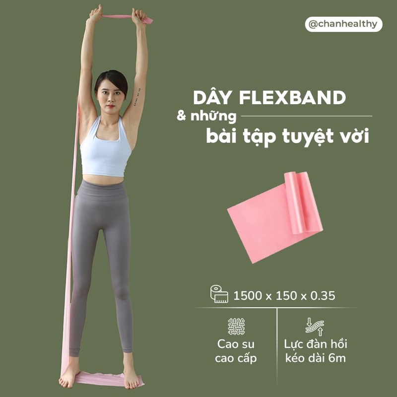 Dây Flexband tập Pilates