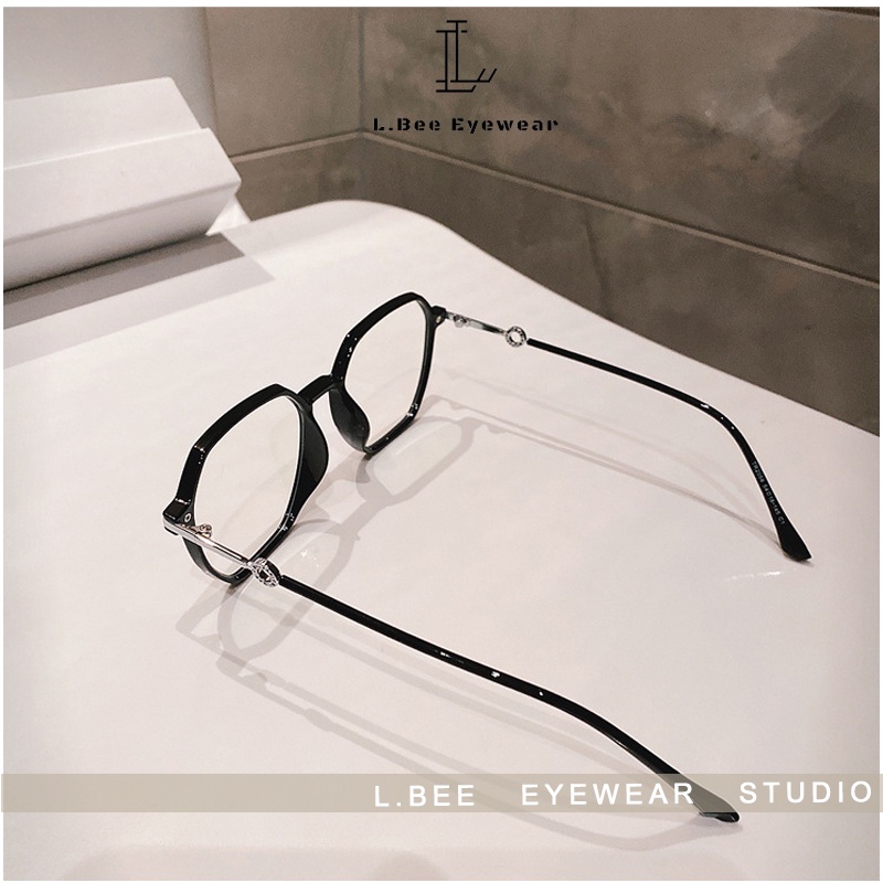 Gọng kính cận nam nữ L.BEE EYEWEAR, mắt kính chống ánh sáng xanh thời trang Unisex MSP2L.058