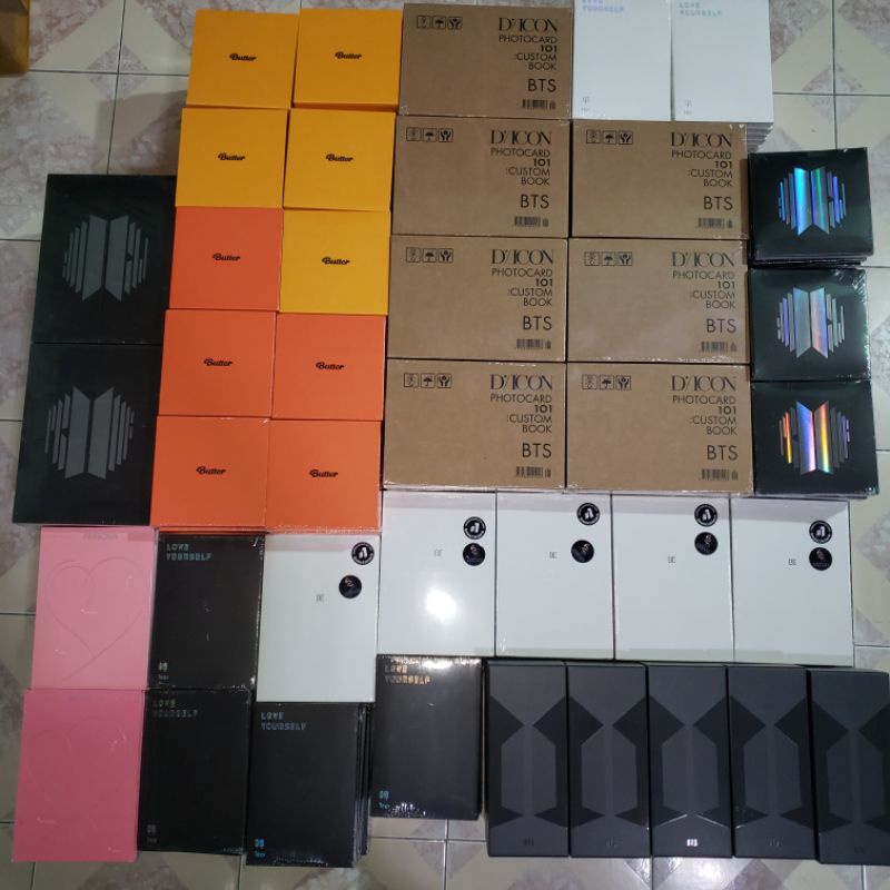 Album BUTTER BTS nguyên seal chính hãng