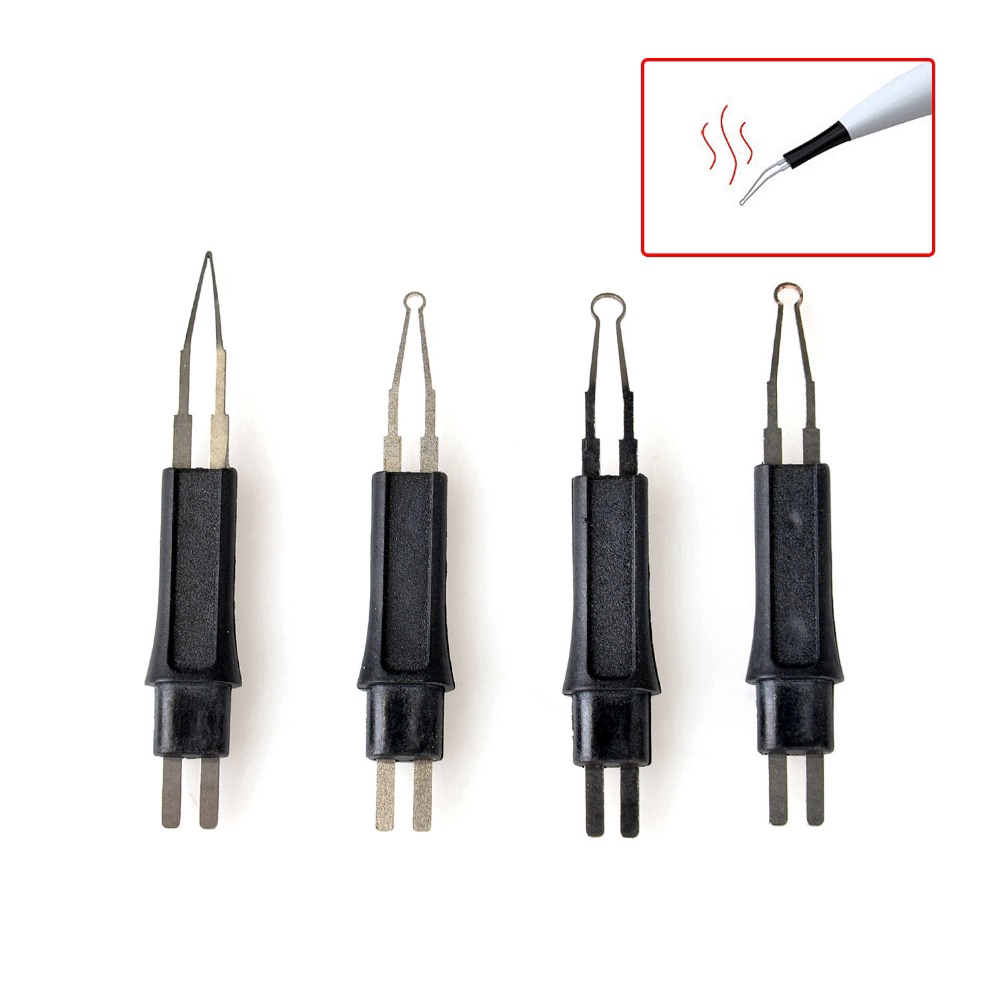 Set 4 đầu cắt nướu trám tủy răng nha khoa làm trắng răng vệ sinh răng miệng